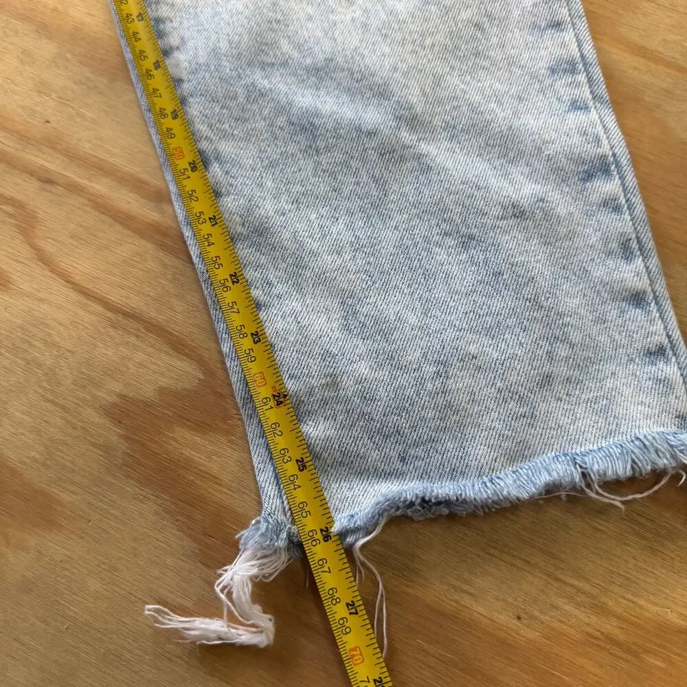 SO acid wash high rise mom Jeans size 13/31W - Picture 8 of 8